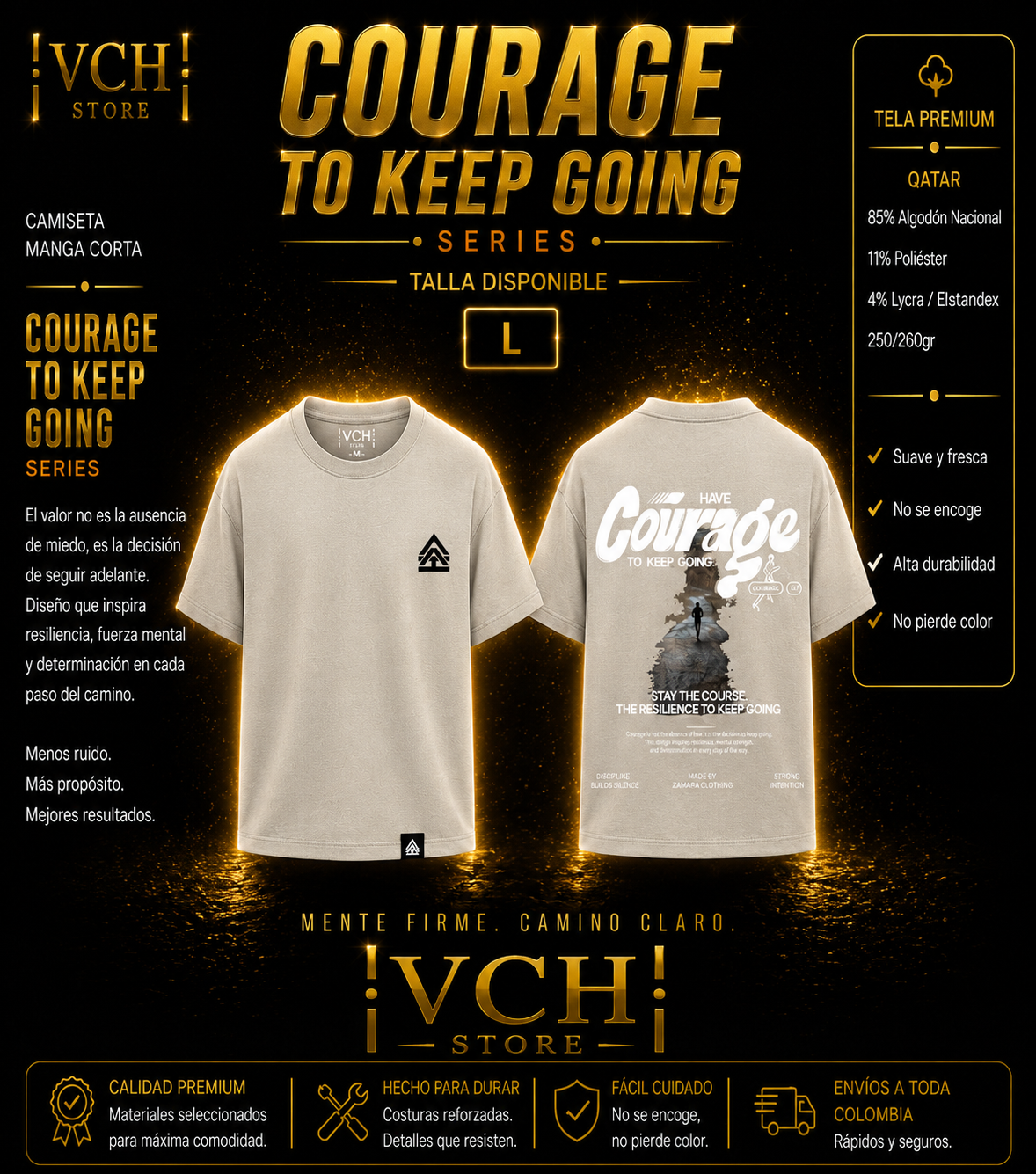 Courage To Keep Going